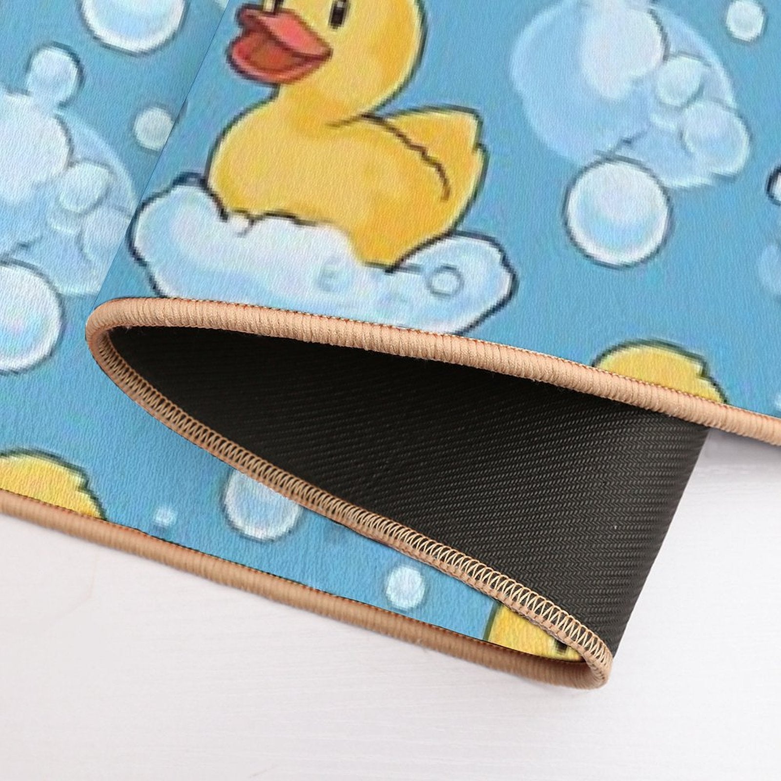 Bird Brain  Stain-Proof Bath Mat