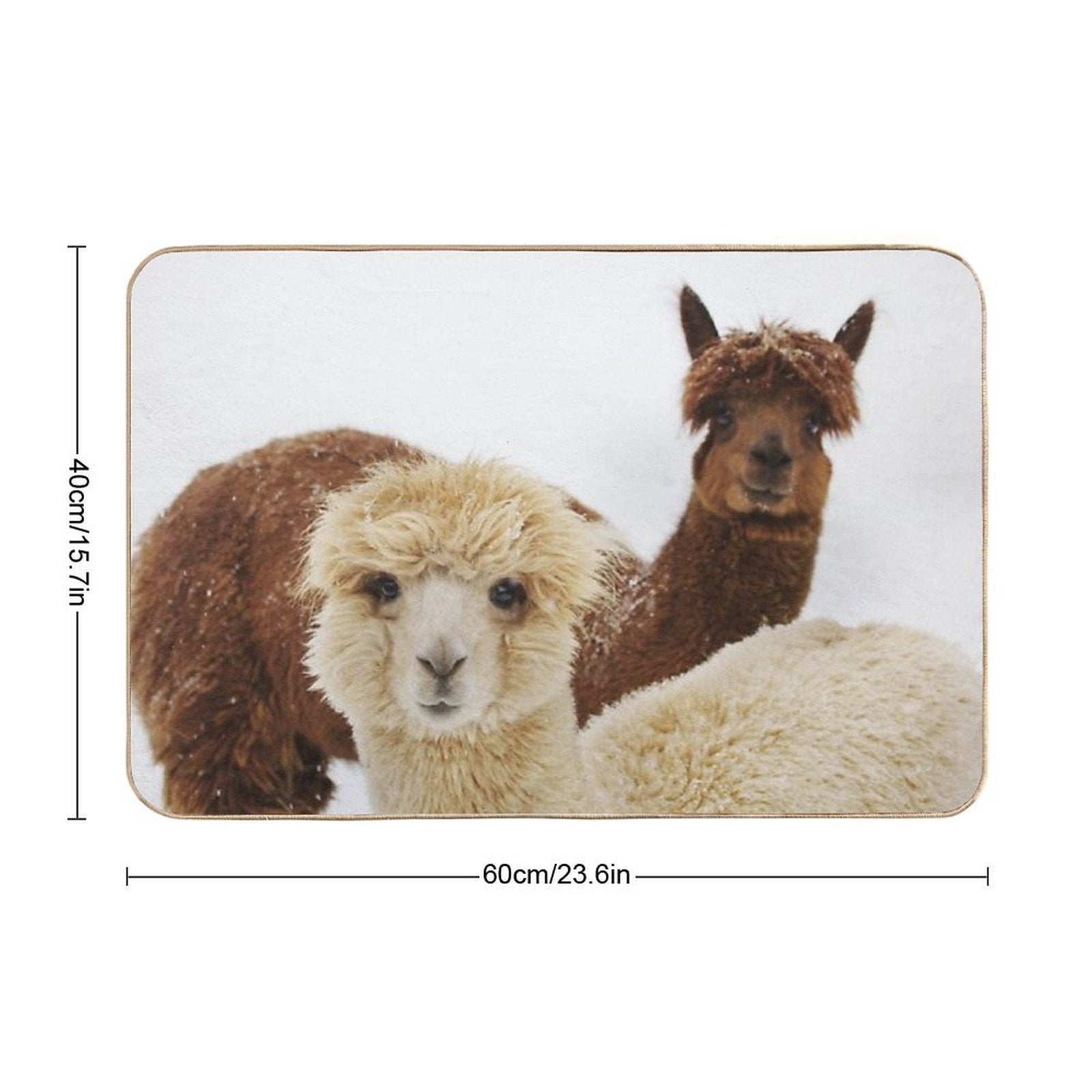 Alpaca  High-Traffic Bath Mat