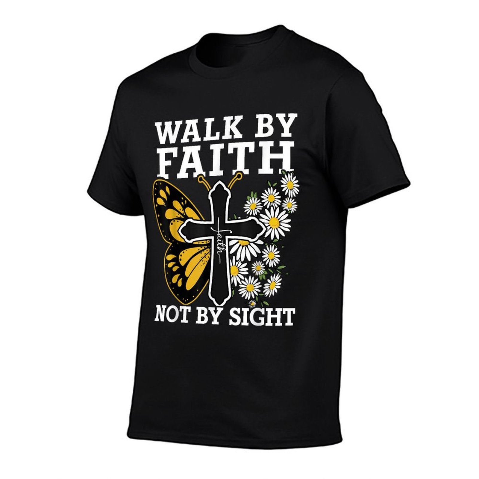 Walk By Faith Christian Women Girl Jesus Love You God Sister  Versatile T-Shirt
