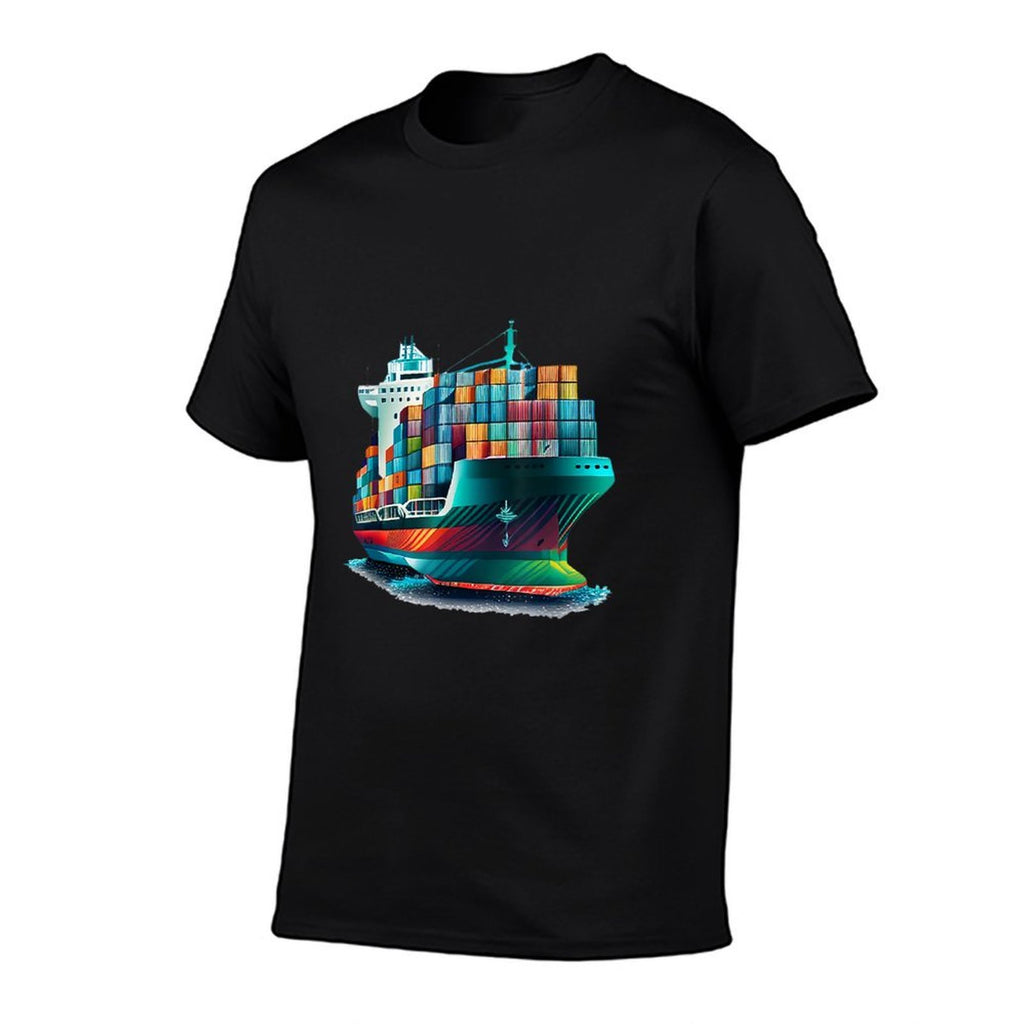 Cool Ship for Container Ships Watcher  Lightweight T-Shirt