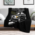 Mercedes Benz 190E AMG Evolution II Travel-friendly Throw Blanket