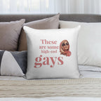 Tanya McQuoid White Lotus Quotes Soft Hidden Zipper Throw Pillow