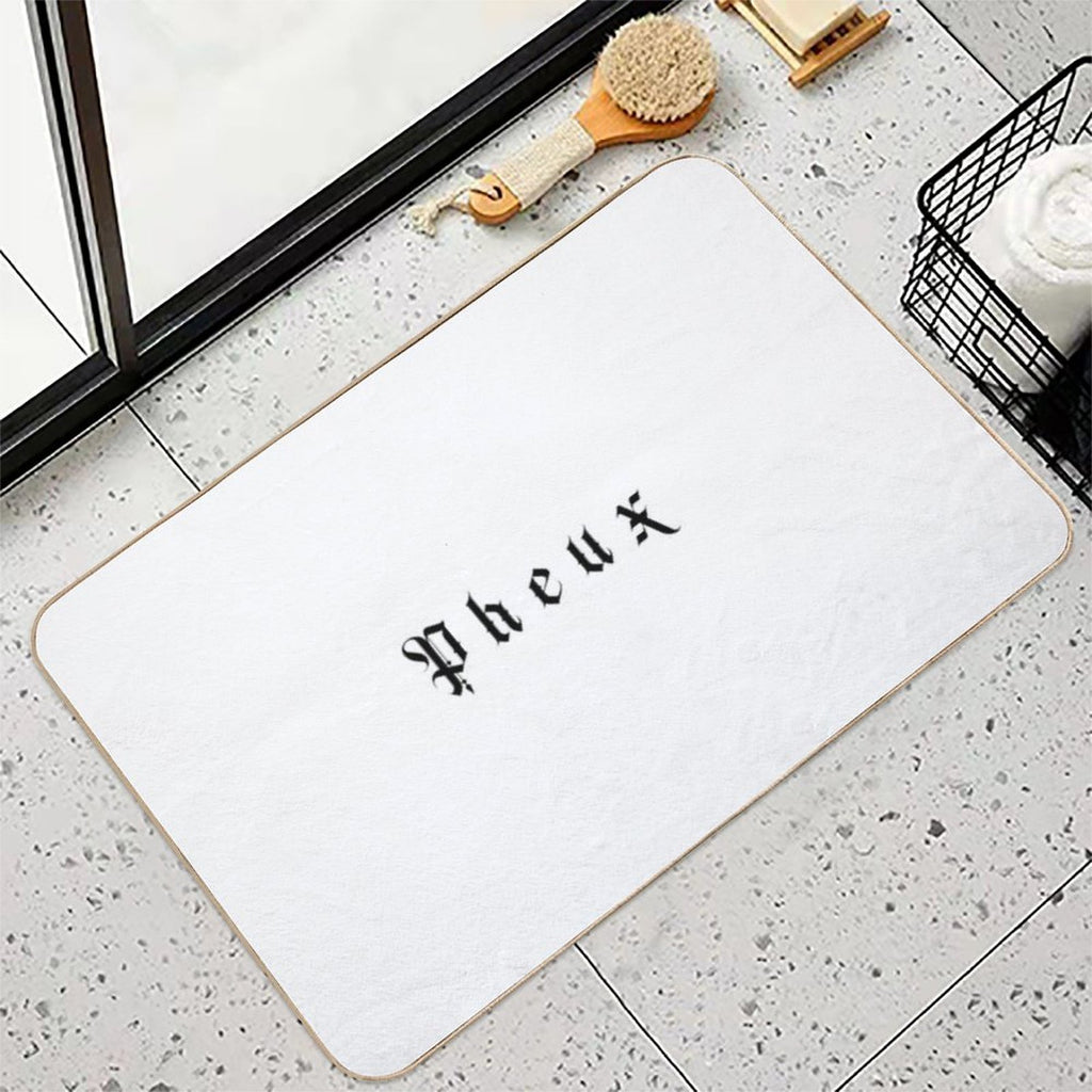 Pheux Typo  Multi-Purpose Bath Mat