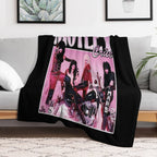 CRUE SHIRT Machine-washable Throw Blanket