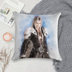 Sephiroth Watercolor Soft Ultra-Soft Texture Throw Pillow