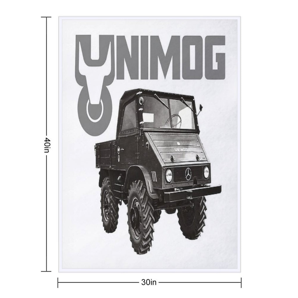 UNIMOG Oldschool Durable Throw Blanket