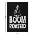 Boom. Roasted. - Michael Scott Eco-conscious Throw Blanket