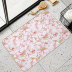 Peonies  Stain-Proof Bath Mat