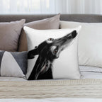 Always There II White Soft Fade-Resistant Throw Pillow