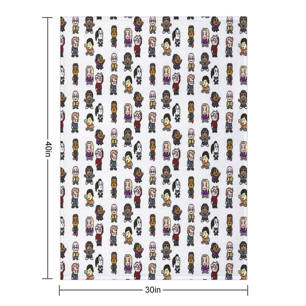 Community Bit Character Premium Throw Blanket