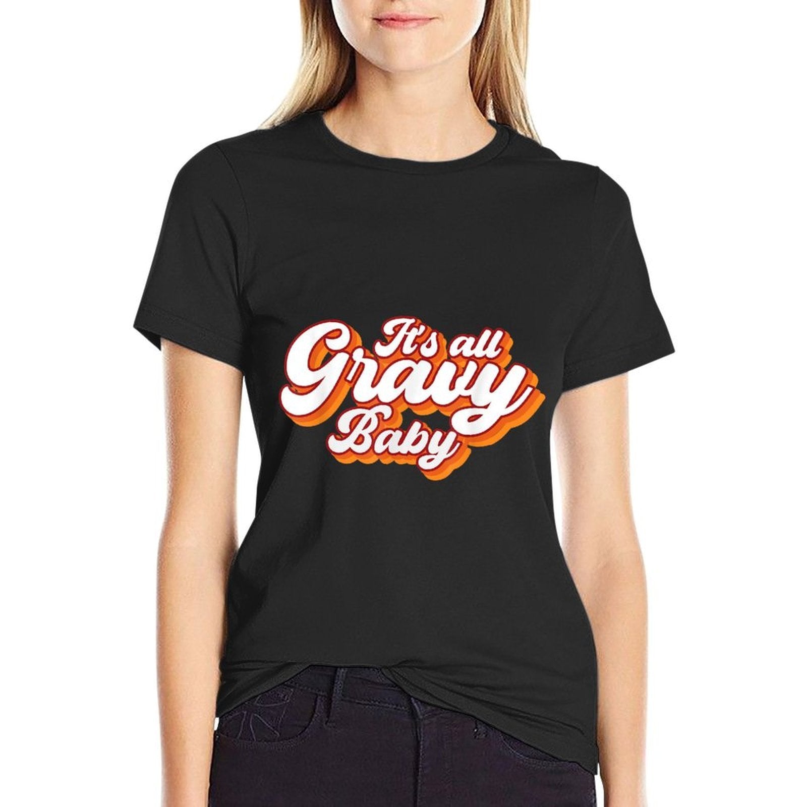 Its All Gravy Baby Vintage Retro Design, Thanksgiving 2024  Odor-resistant T-Shirt