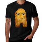 Funny Viral Chicken Nugget Meme  Polyester Blend T-Shirt