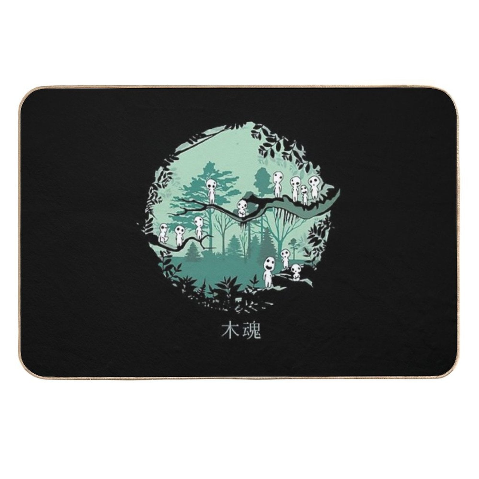 Soot Sprite  Fade-Resistant Bath Mat