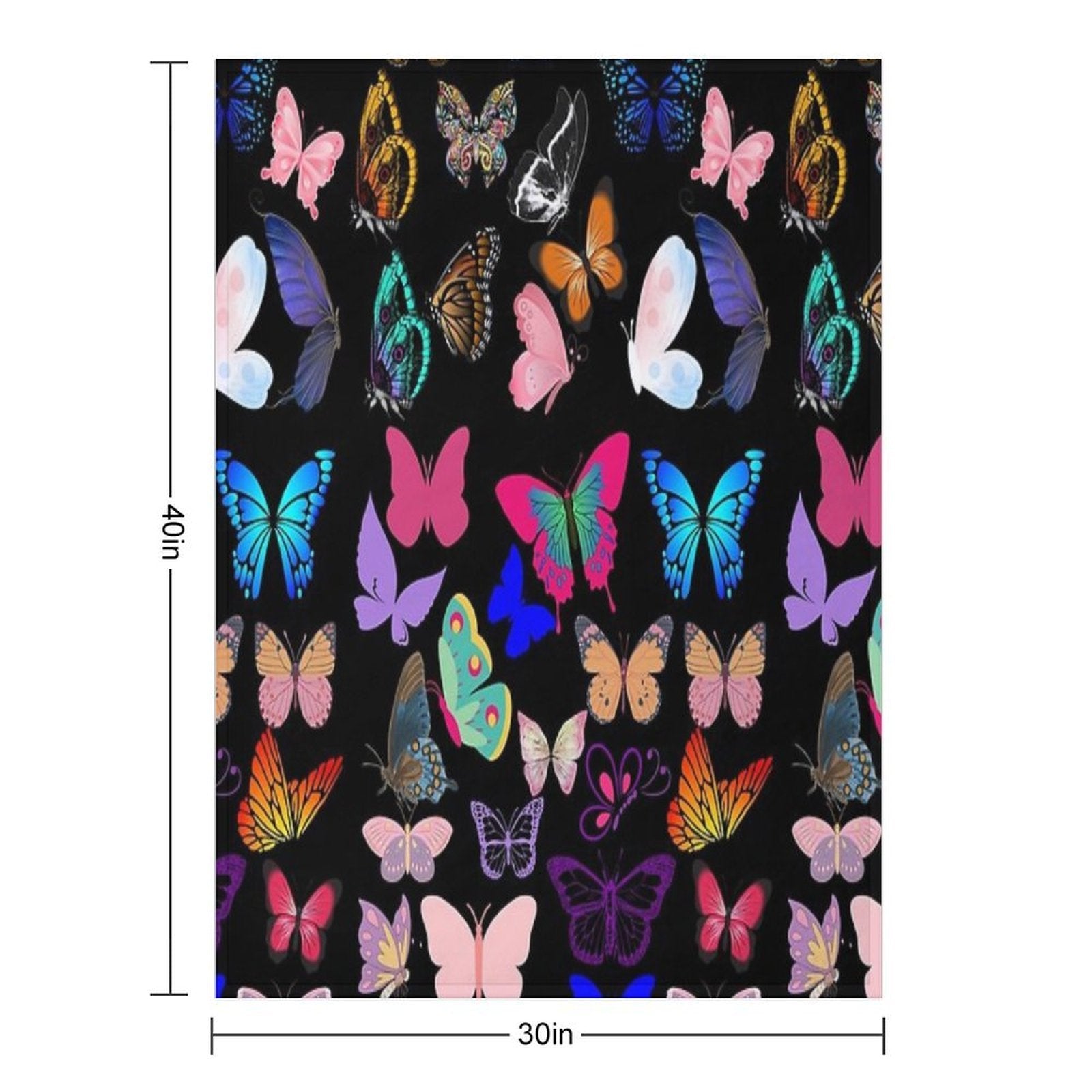 Butterflies Are Magical, Cute And Beautiful Quick-dry Throw Blanket