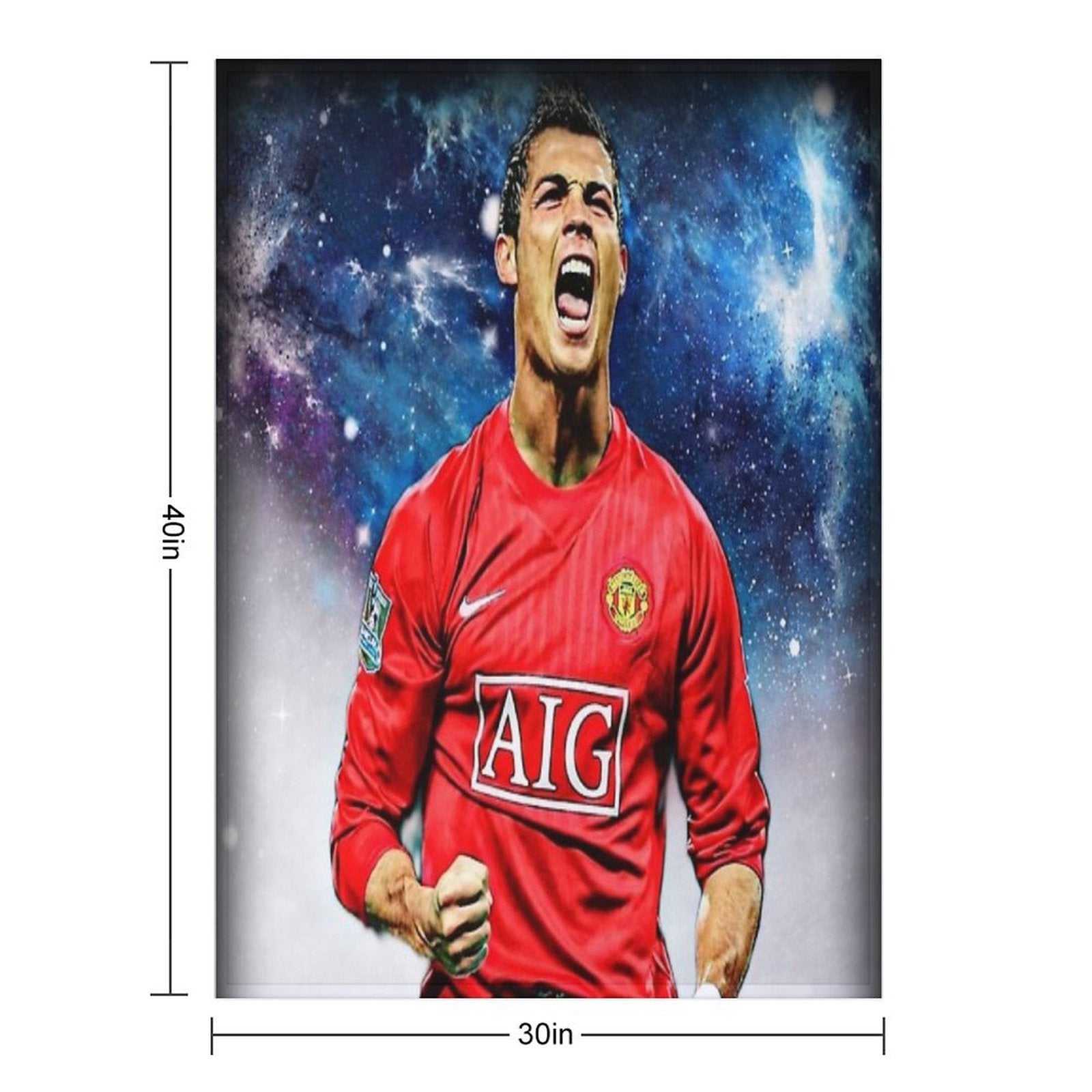 Ronaldo Photo Design Compact Throw Blanket