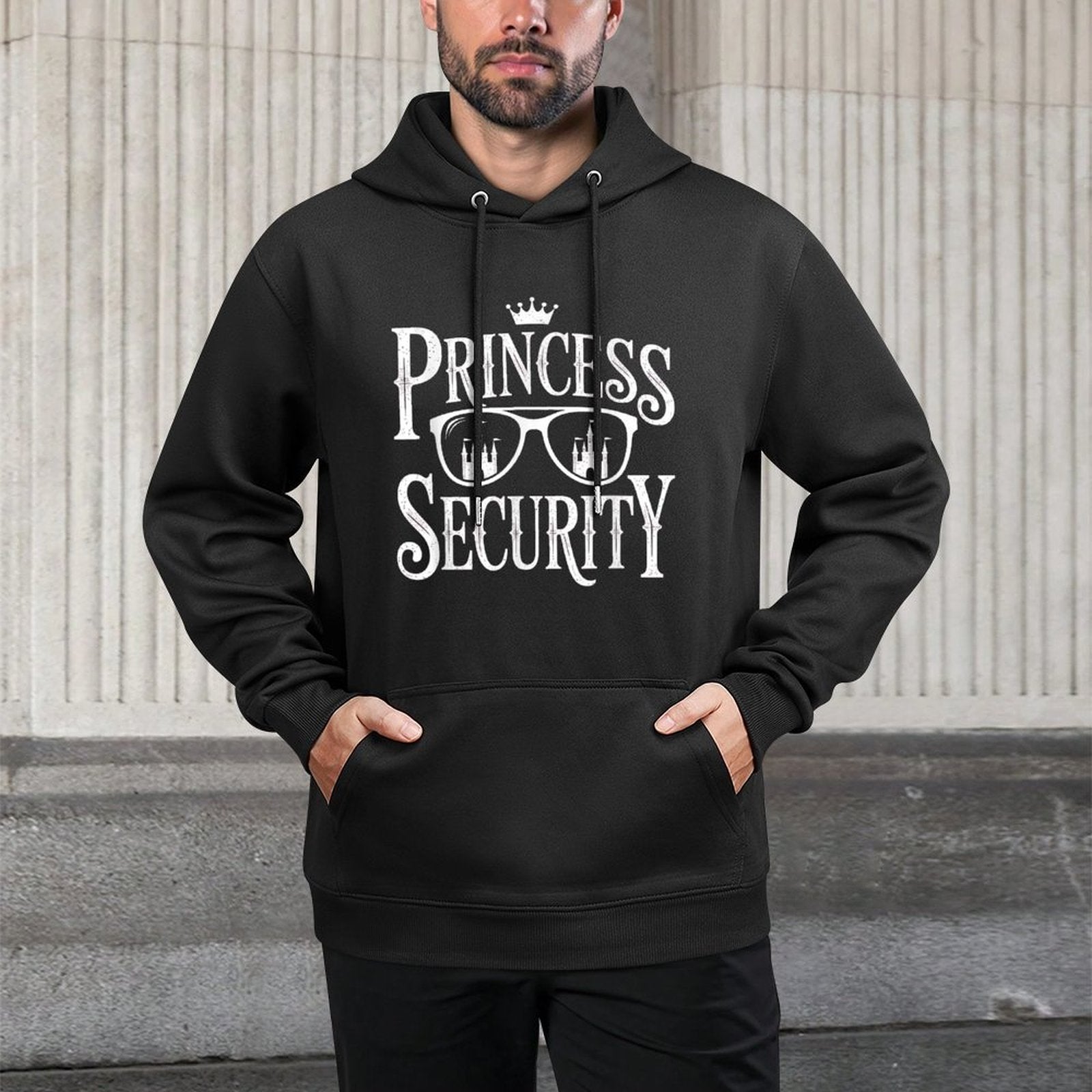 Princess Security Protection Birthday Party Matching Family Layering Staple Hoodie