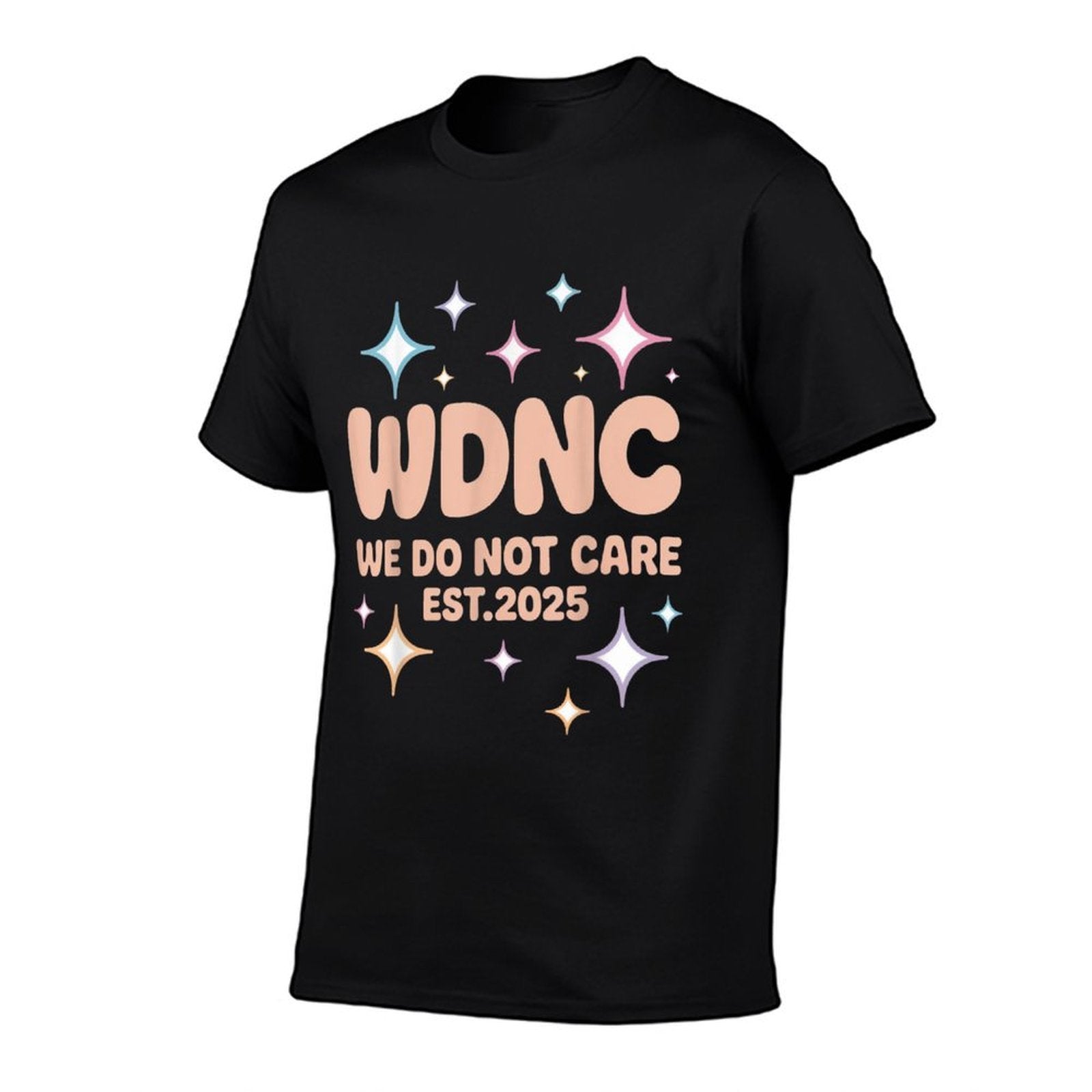 We Do Not Care 2025 Menopausal Perimenopausal WDNC  Rolled Sleeves T-Shirt