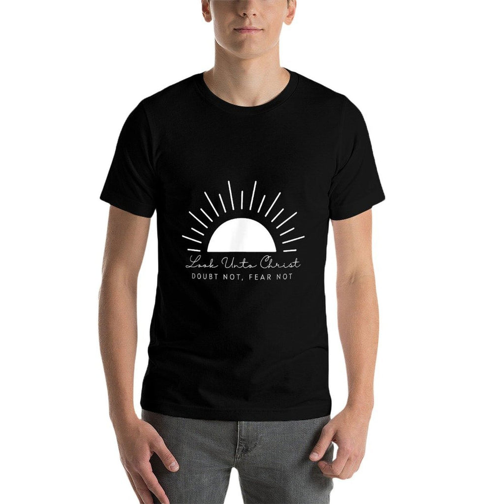 Look Unto Christ 2025 LDS Youth Theme Camp Sunburst  Quick-drying T-Shirt