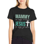 Mammy Is My Name Jesus Is My Game  Eco-friendly Material T-Shirt