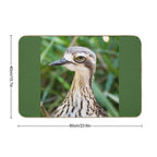 Bush Stone Curlew Bird.  Toxin-Free Bath Mat