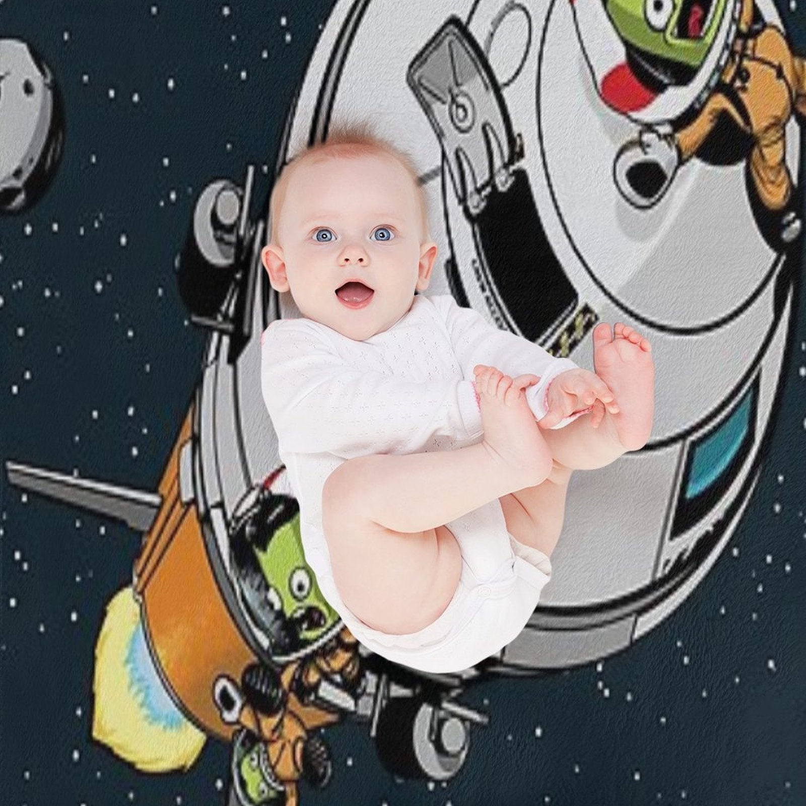 Jebbin' Plush Throw Blanket