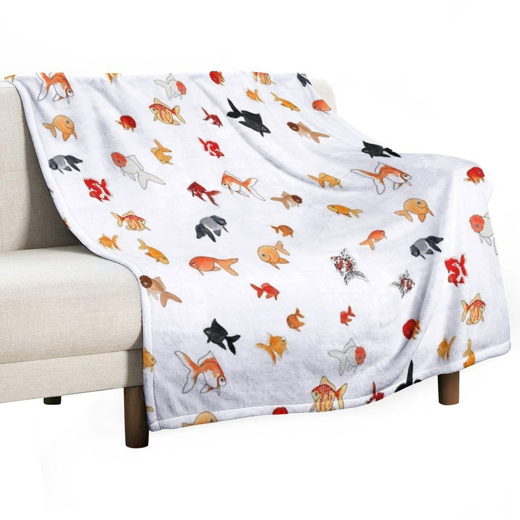 Fish Fancy Compact Throw Blanket