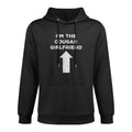 Cougar Funny Saying Meme Im The Cougar Girlfriend Durable Construction Hoodie