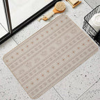 Boho Llama  Stain-Proof Bath Mat