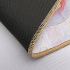 Maisie's Peonies Dreamy Pastel Garden Floral  Long-Lasting Bath Mat