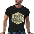 Retro Back to School Boys Old Camo First Grade  Odor-resistant T-Shirt