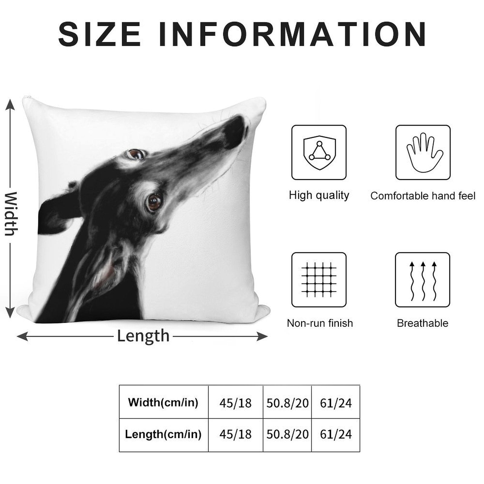 Always There II White Soft Fade-Resistant Throw Pillow