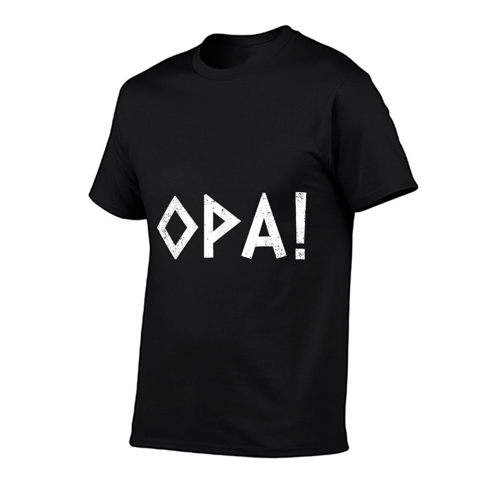 Opa Ancient Greek Pride Greek Funny Greek Party Greece, Small, Blue  Quick-drying T-Shirt