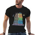 Geology Earthform Geologist Rock Collector Mineral Geode  Odor-resistant T-Shirt