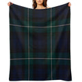 Forbes Scottish Tartan Sustainable Throw Blanket