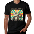 Be In Awe Of My Tism Retro Funny Frog Autism  Moisture-wicking T-Shirt