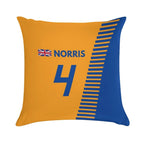 F1 2020 - #4 Norris Soft Durable Construction Throw Pillow