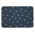 Floral Pattern of Dandelions  Odorless Bath Mat