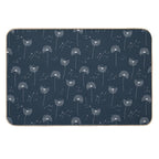 Floral Pattern of Dandelions  Odorless Bath Mat
