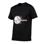 Philadelphia Baseball Skyline Philly Men Women  Trendy Pattern T-Shirt