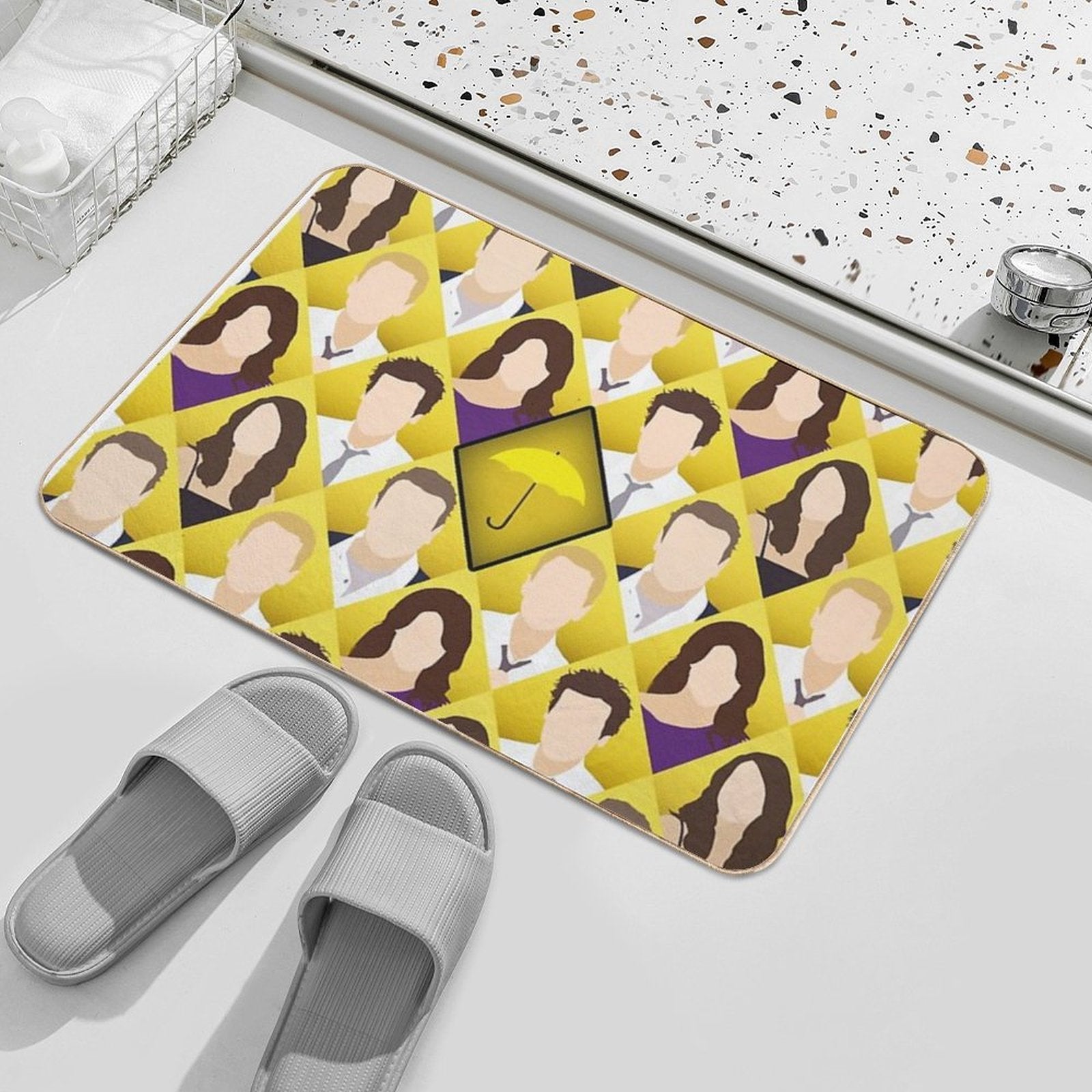 HIMYM  Pet-Safe Bath Mat