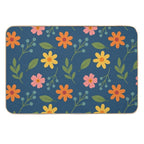 Flowers And Plants  High-Traffic Bath Mat