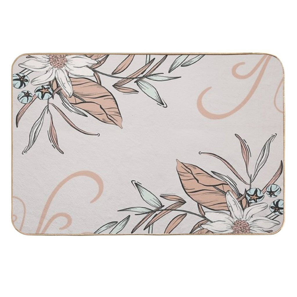 Flowers,nature Duvet Cover,pillows,blankets  Long-Lasting Bath Mat
