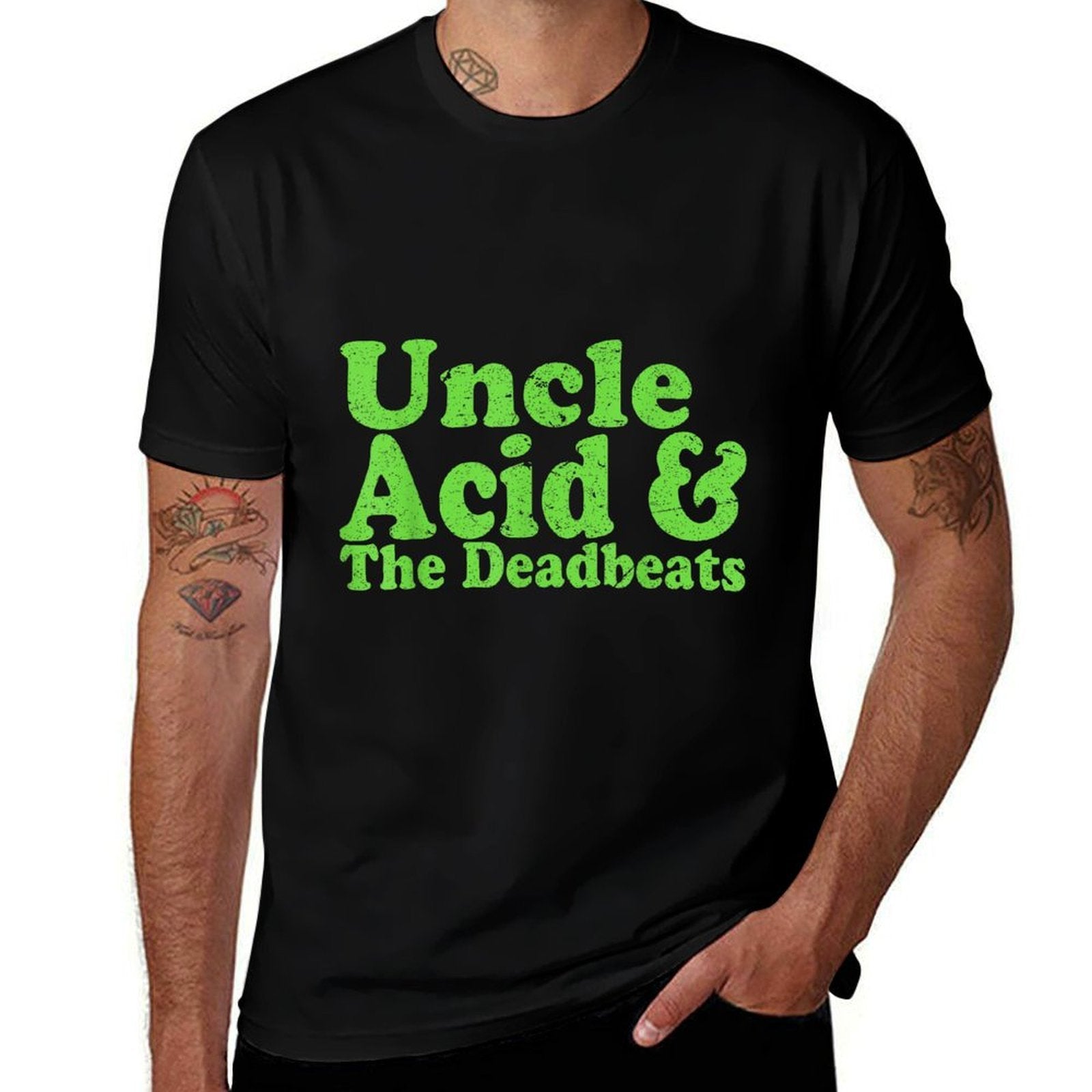 Uncle Acid The Deadbeats  Heathered Texture T-Shirt