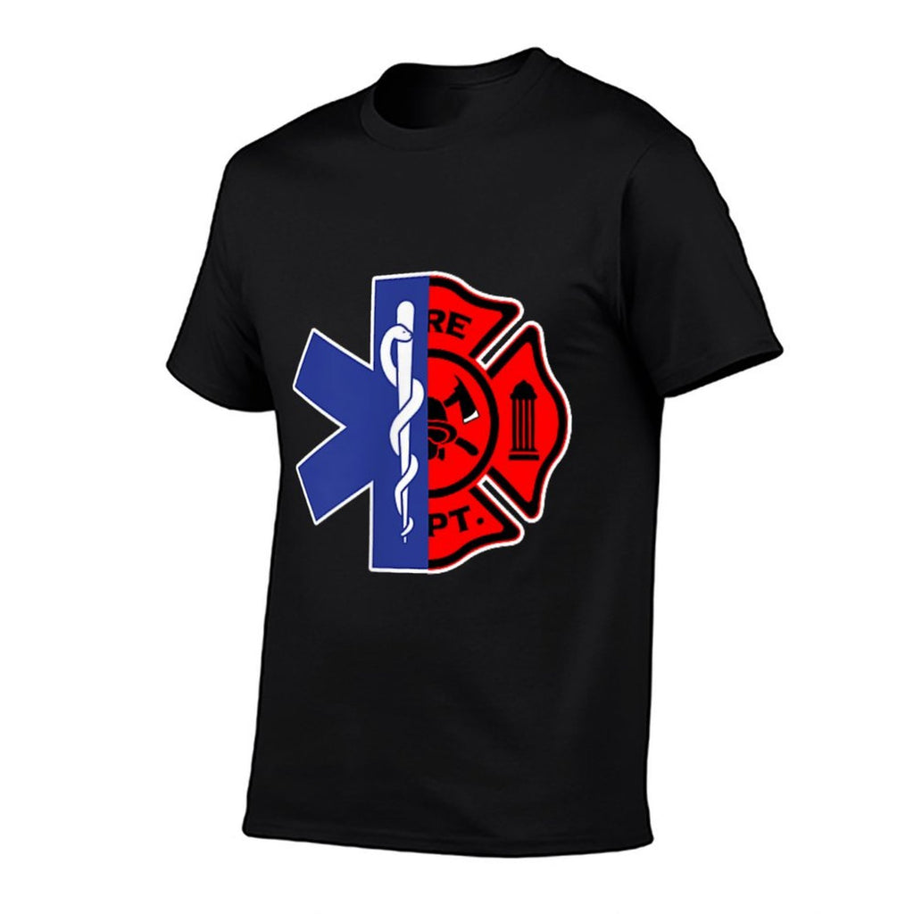 EMT Firefighter Firefighter Two Sided EMS Gift  Versatile T-Shirt