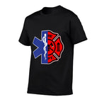 EMT Firefighter Firefighter Two Sided EMS Gift  Versatile T-Shirt