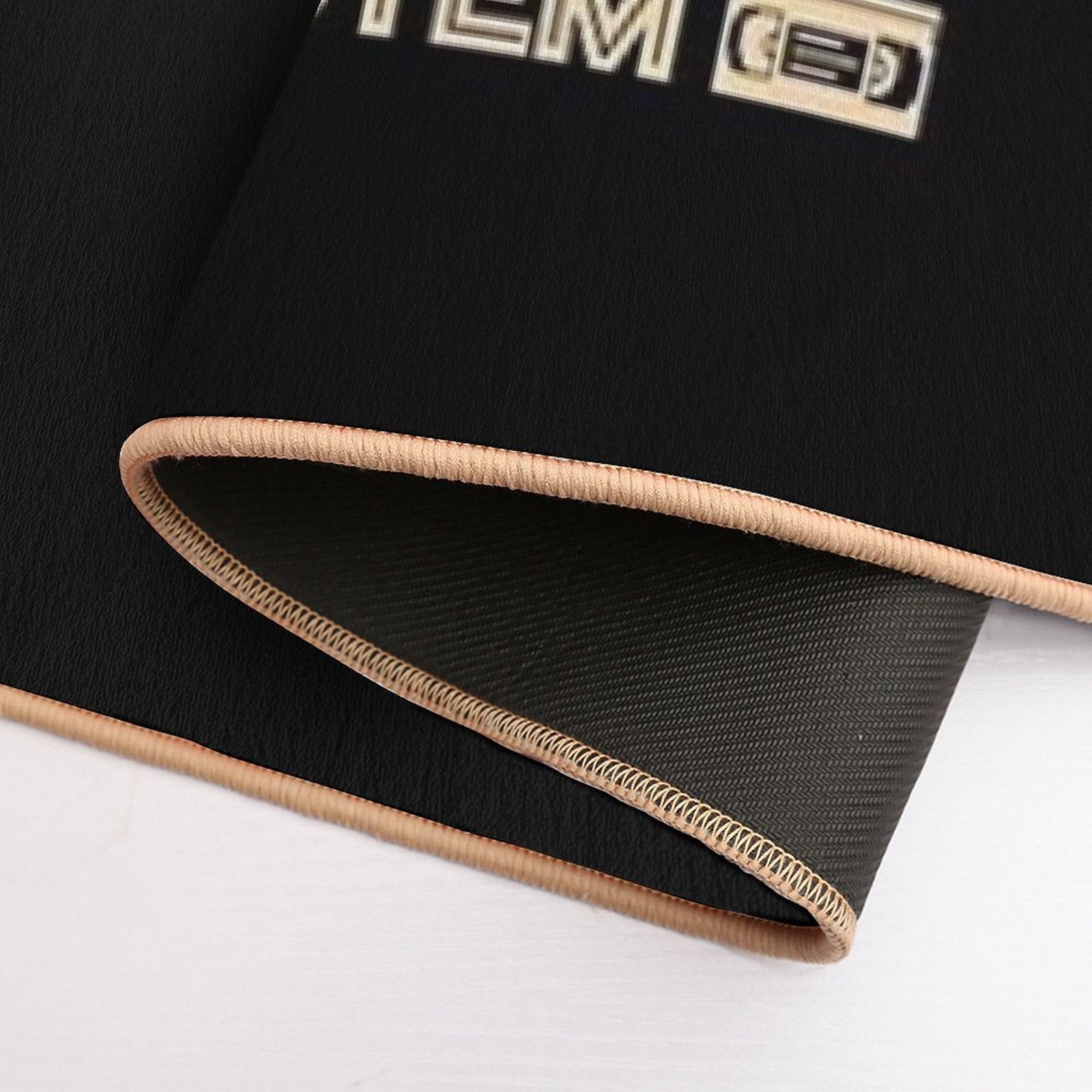 VHS Video Home System - Retro 1980's Video  Fade-Resistant Bath Mat