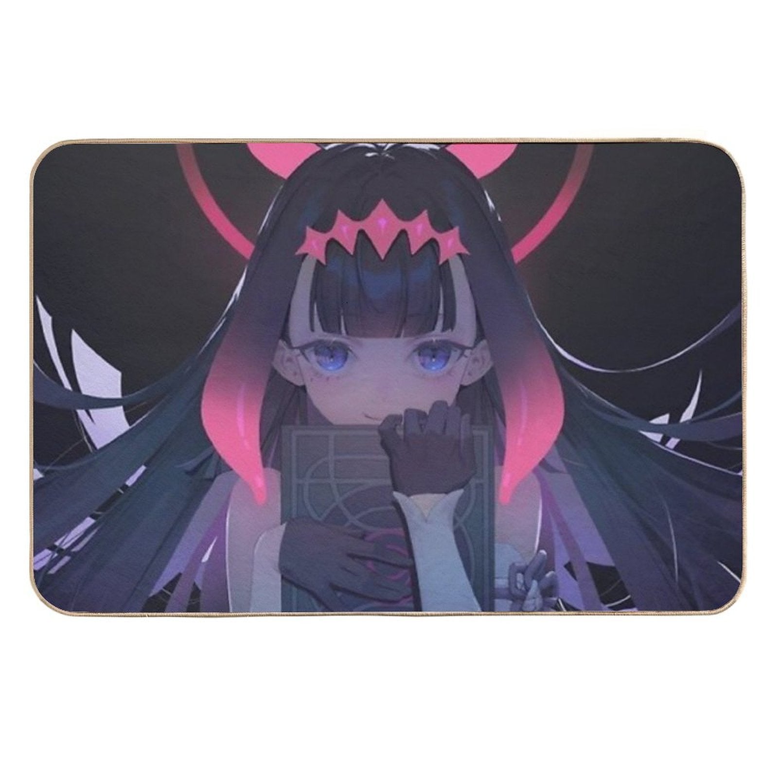 Evil  Ina  Anime Girl  Easy Maintenance Bath Mat