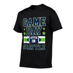 Game Day In Seattle Football Fans Season Trend Gift  Affordable Price T-Shirt