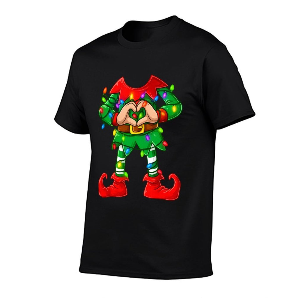 Elf Costume Christmas Elves Boys Girls Funny Xmas Holiday  Classic T-Shirt