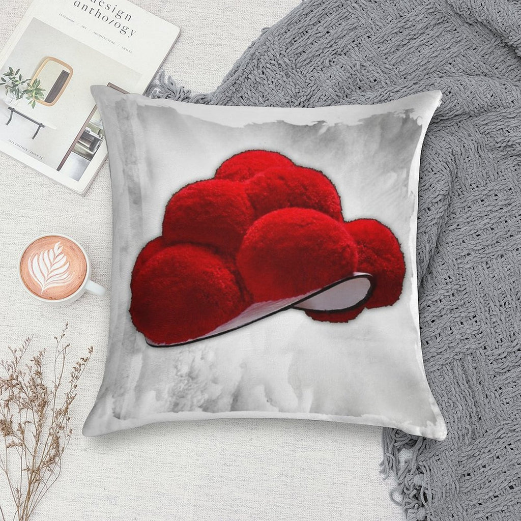 Black Forest Hat Bollenhut ART 1.5 Soft Durable Construction Throw Pillow